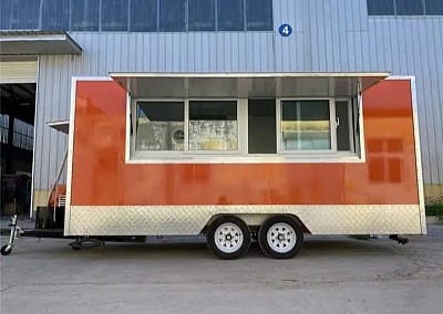 6M Mobile kitchen trailer
